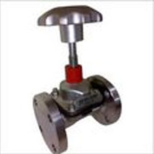 WEIR-A TYPE DIAPGRAGM VALVE FLANGED END UNLINED